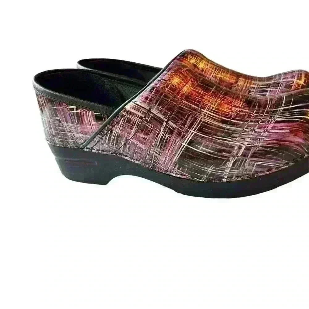 Dansko Multicolor Patterned Mules - Picture 4 of 12